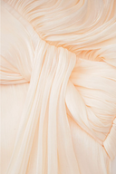 Marcelline Pleated Ruffled Mini Dress