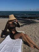 Maya Sheer Mini Dress