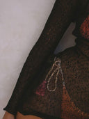 Maya Sheer Mini Dress