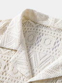John - Textured Cuban Shirt Set