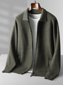 Asher - Casual Zipper Cardigan