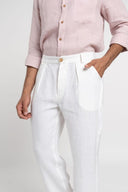 Barnaby - Relax Fit Linen Pants
