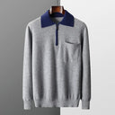 Wyatt - Cashmere Sweater With Zipper