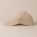Elegant Linen Minimalist Cap