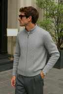 Raymond - Cashmere Quarter Zip Sweater