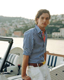 Pierre - Blue Striped Shirt