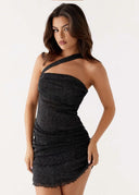 Morgan Mesh Mini Dress