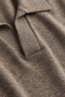Finn - Khaki Vneck Polo Shirt