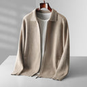 Asher - Casual Zipper Cardigan